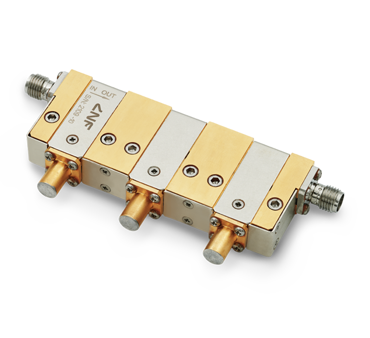 4-12 GHz Triple Junction Isolator/Circulator