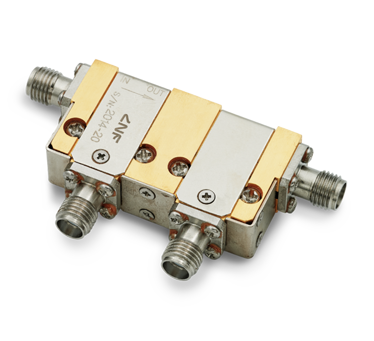4-12 GHz Dual Junction Isolator/Circulator